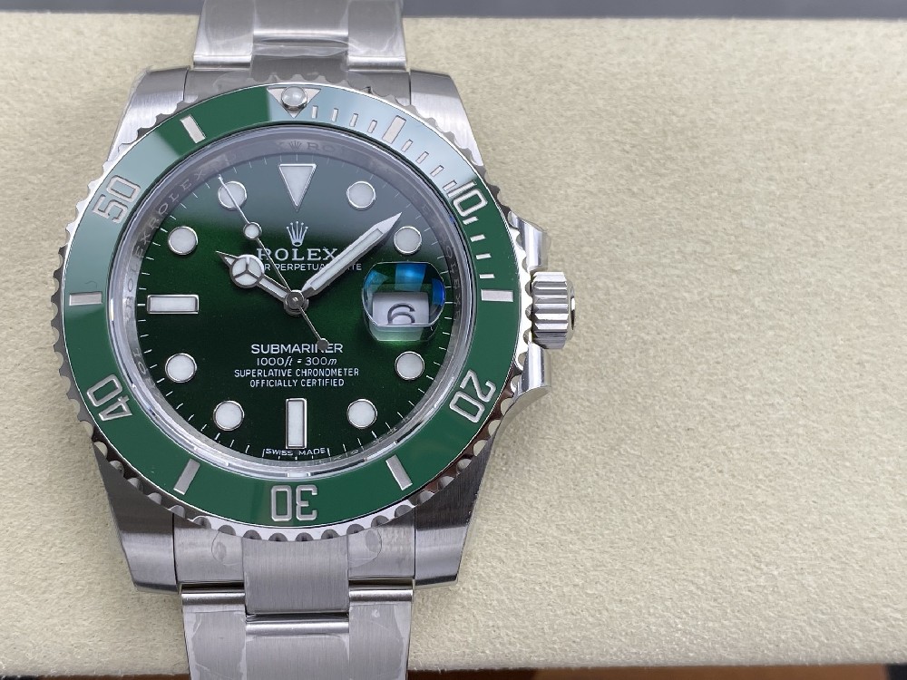 Vs Green Submariner 40mm 3135